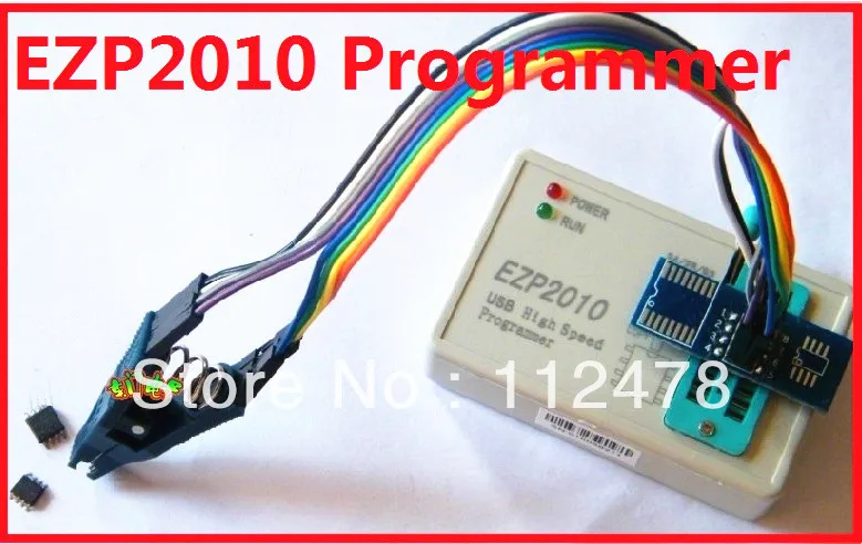 24 25 93 серия USB Высокоскоростной программатор 2010 издание + 5 адаптеров Soic8 зажим 25T80
