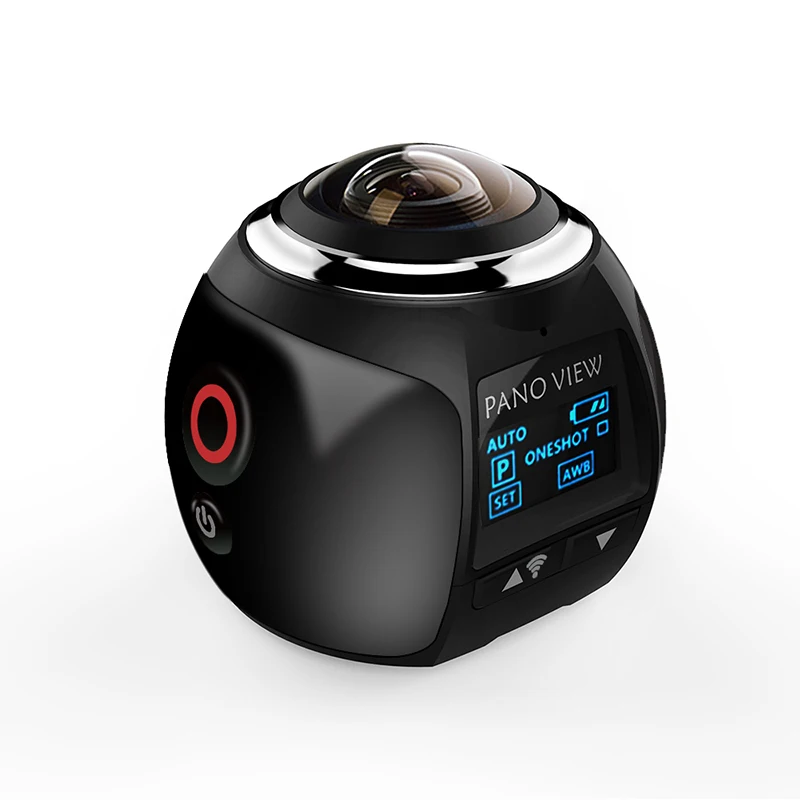 V1 360 Камера Wi Fi мини действие 2448*2448 Ultra HD панорама градусов Спорт Вождения VR