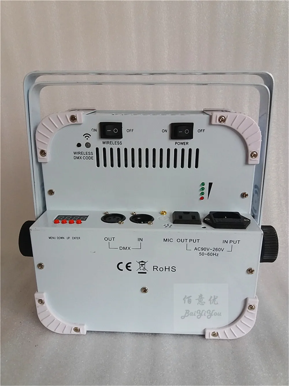 4 шт./лот 9*12 Вт RGBW в 1 беспроводной DMX & IRC светодиодный аккумулятор PAR Light