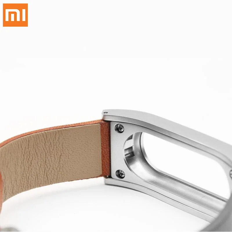 Оригинальный браслет Xiaomi Mi Band 1 браслеты из натуральной кожи Сменный ремень