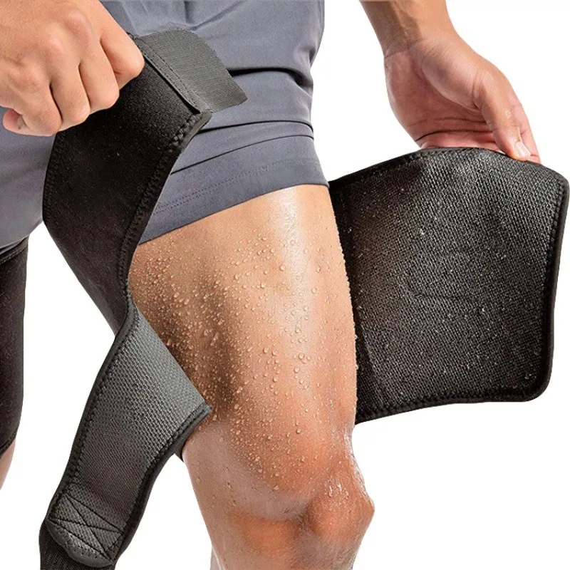 Мужская и женская Регулируемая бандажная повязка на бедро поддерживающие гетры