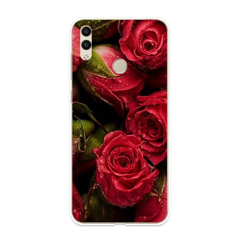 Phone Case for Huawei Honor 7A 8A Pro 7C 8C 7X 8X 7S 8S Cover Beautiful Flowers Fundas For 8 9 10 10i 20i Lite |