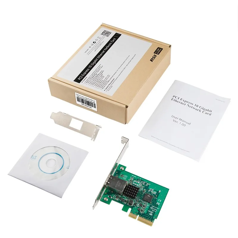 PCI Express x4 10 гигабитная 10000 Мбит/с Ethernet карта 10G/5G/2. Фотография/1000M/100M E адаптер