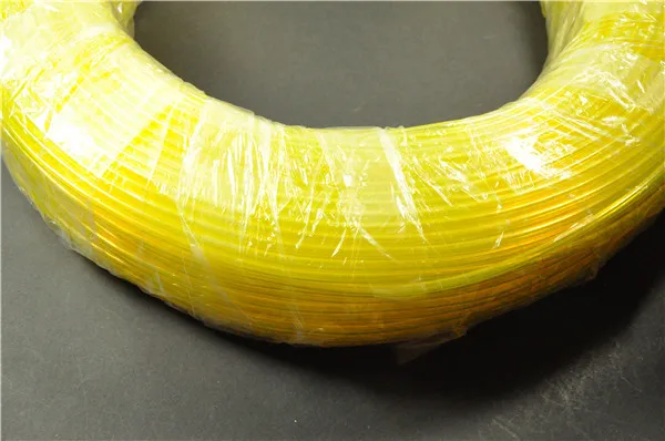 3 фута (1 метр) шланг топливной линии для газового двигателя D5 * d3.5мм желтый цвет
