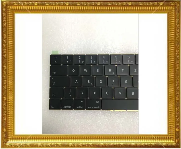 Оригинальный Новый A1707 клавиатура Чешский CZ стандарт для Apple Macbook 15 4 &quotA1707 Чешская