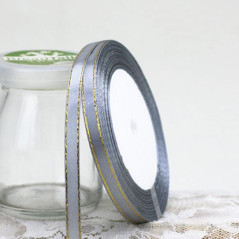 25 Yards Length Ribbons High Quality Cheap Decorative Satin Ribbon 6mm Width for DIY Bow Craft Decor Wedding Party Decoration | Дом и сад