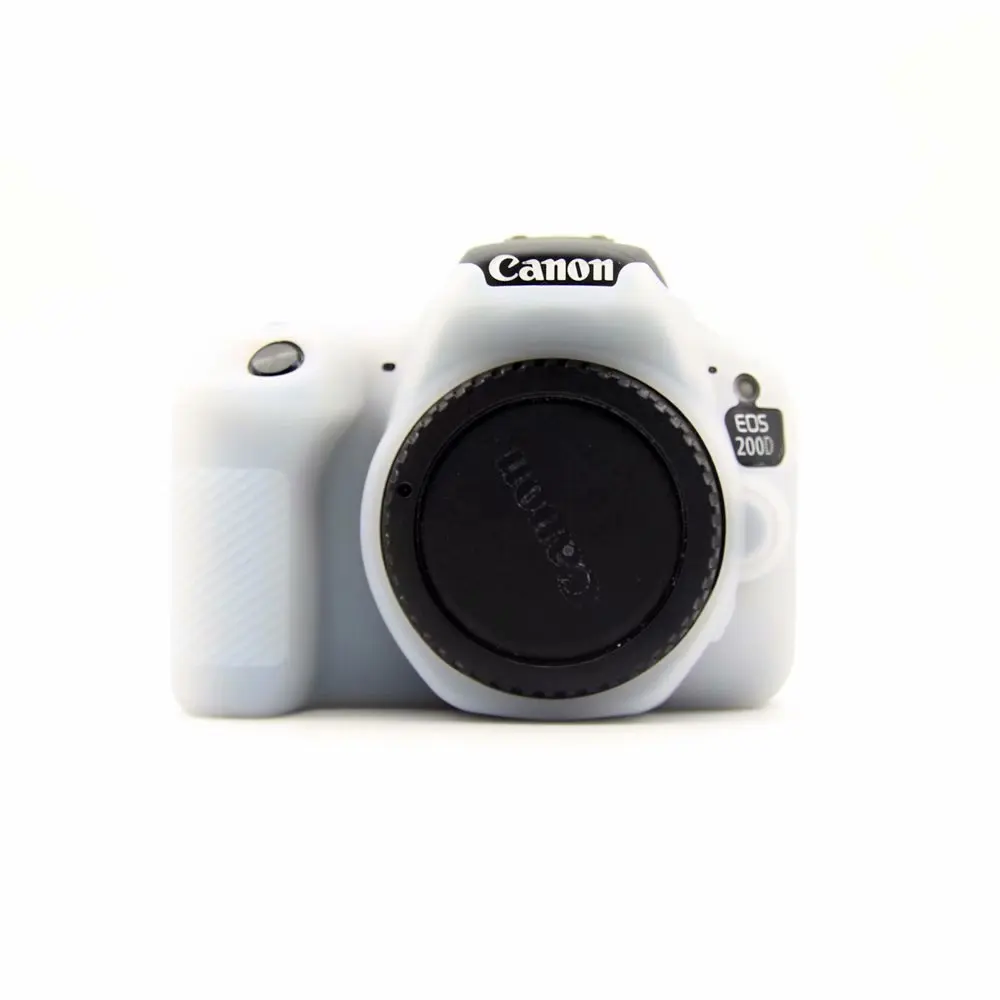 Камера сумка силиконовой резины чехол Крышка для Canon 600D 650D 700D 80D 800D 200D 1500D 1300D 77D 70D 7D2 6D 5D3 5D4 6D2 DSLR Камера