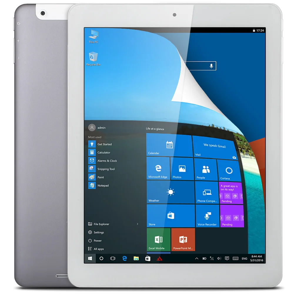 Teclast X98 Plus II 2 в 1 Tablet PC 9 7 ''Windows 10 + Android 5 Intel Cherry Trail X5 z8350 4 ГБ 64 2.0MP камеры 7800mA OTG |