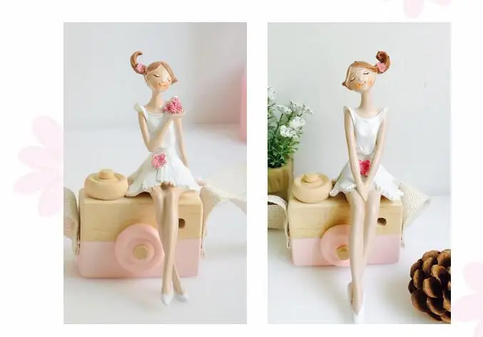 Аксессуары для украшения дома 2 шт./компл. пасторальные элегантные фигурки цветов