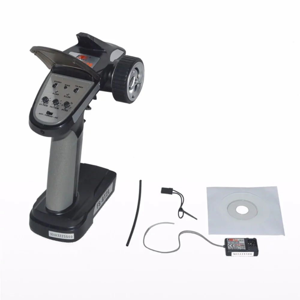 

FlySky FS-GT2E AFHDS 2.4G 2CH Transmitter & FS-A3 Receiver Remote Control System RC Boat Car Accessory Spare Parts F20432