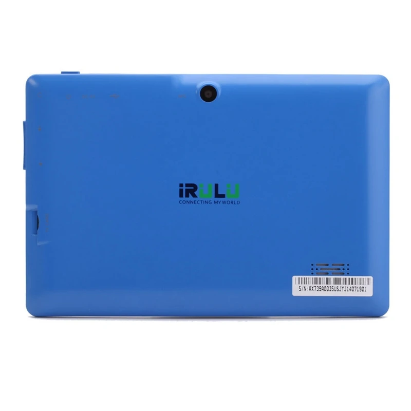 iRULU eXpro X1s 7’’ планшет четырехъядерный 16ГБ ПЗУ система Android4.4.2 двойная камера 1024*600