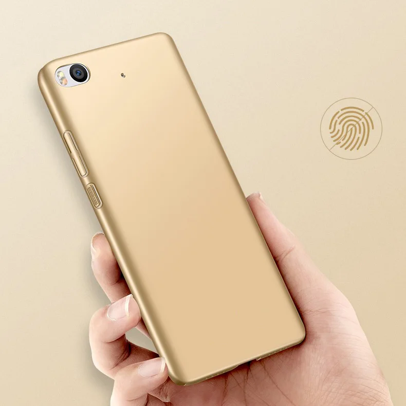 Чехол для xiaomi mi 5S mi5s Матовый ультратонкий твердый пластиковый чехол на заднюю