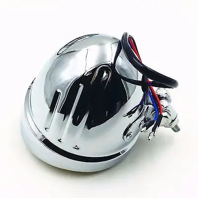 Хром Мотоцикл Высокая ближнего света головной светильник лампа для Harley Dyna XL|lamp