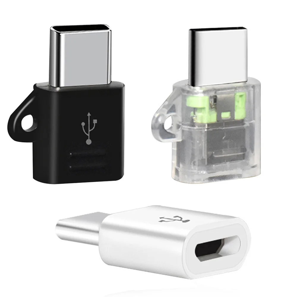 Переходник с Type C на Micro USB адаптер для телефона Android зарядки Xiaomi Samsung Usbc c