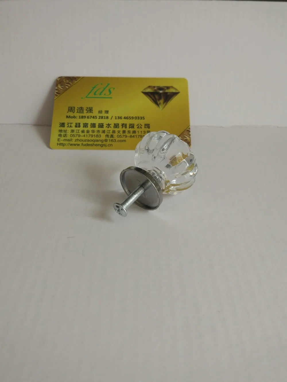 10 шт. прозрачные хрустальные ручки и для кухонного шкафа акриловая ручка