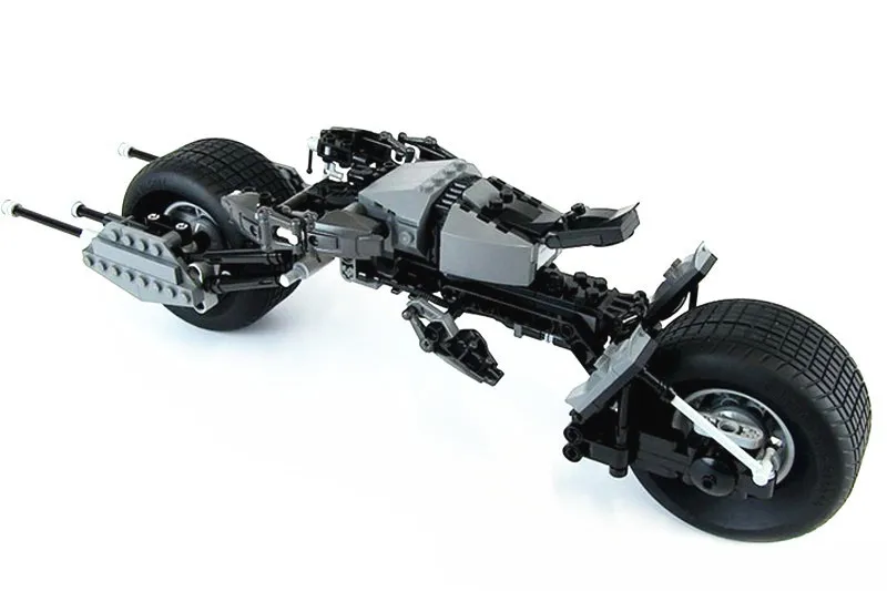 Decool 7115 Fit DC фильмы про Бэтмена летучая мышь мобильный Pod 5004590 мото Супер Герои развивающие строительные блоки игрушки для детей Подарки для мальчиков