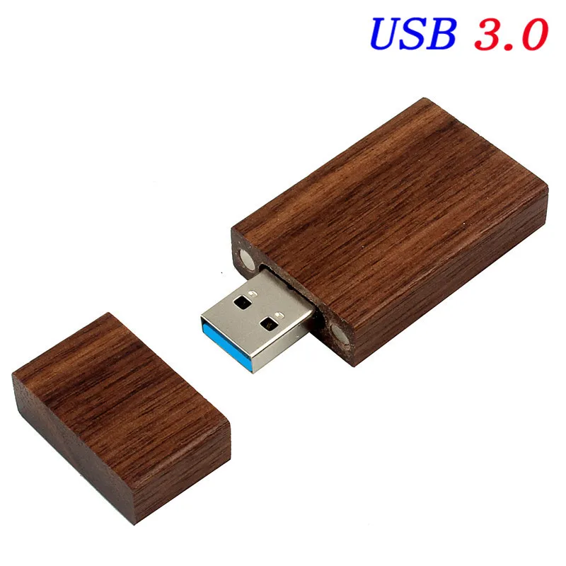 Walnut SHANDIAN USB 3,0 бесплатный логотип клен фотоальбом usb+ коробка usb флэш-накопитель 4 ГБ~ 64 Гб фотография свадебный подарок 170*170*35 мм - Цвет: Walnut