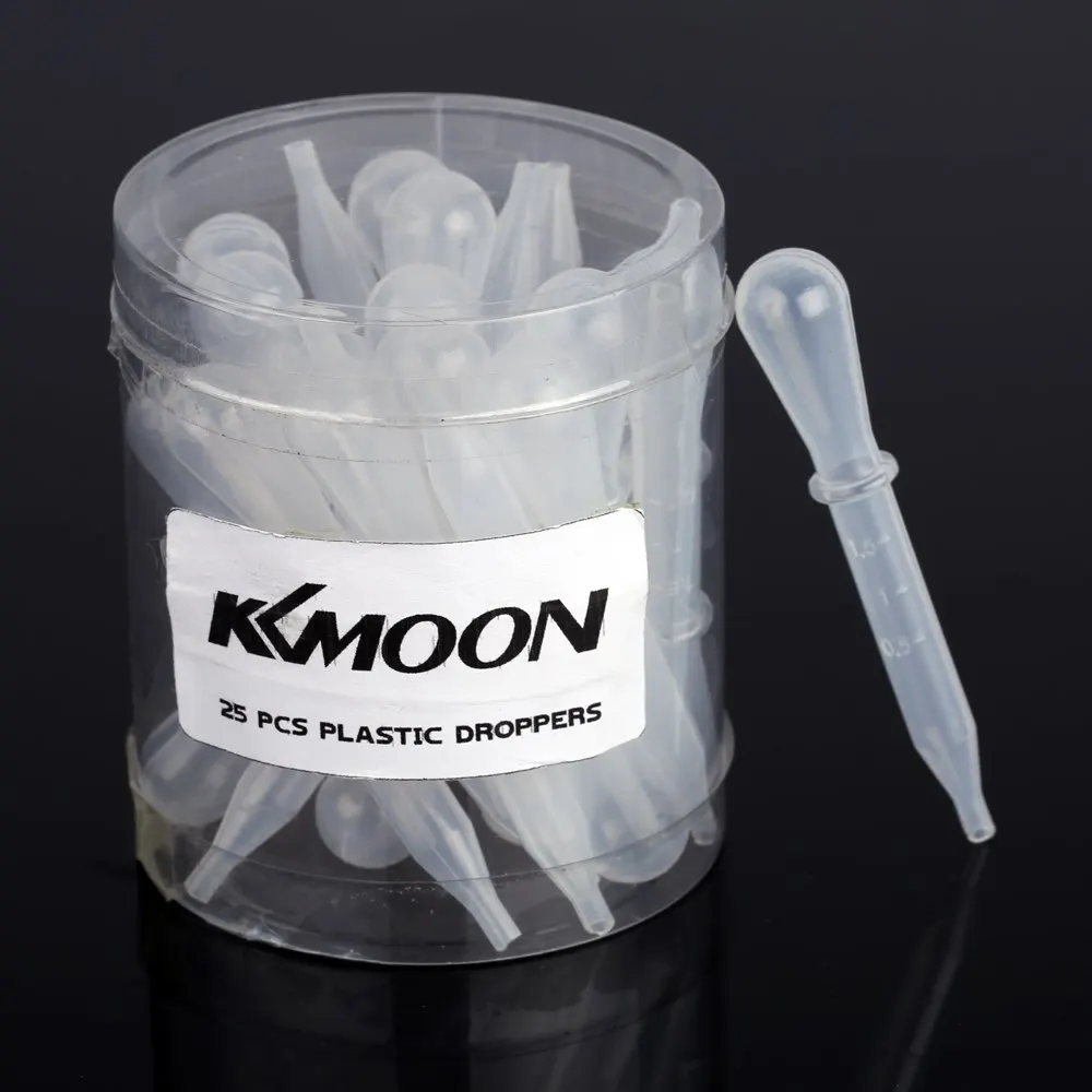 KKMOON 25 шт. одноразовый Аэрограф краскопульт пистолет распылитель для краски