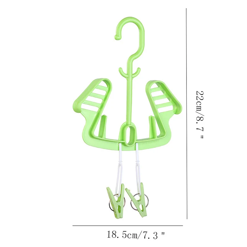 Креативная многофункциональная сушилка с зажимами для носков на балконе