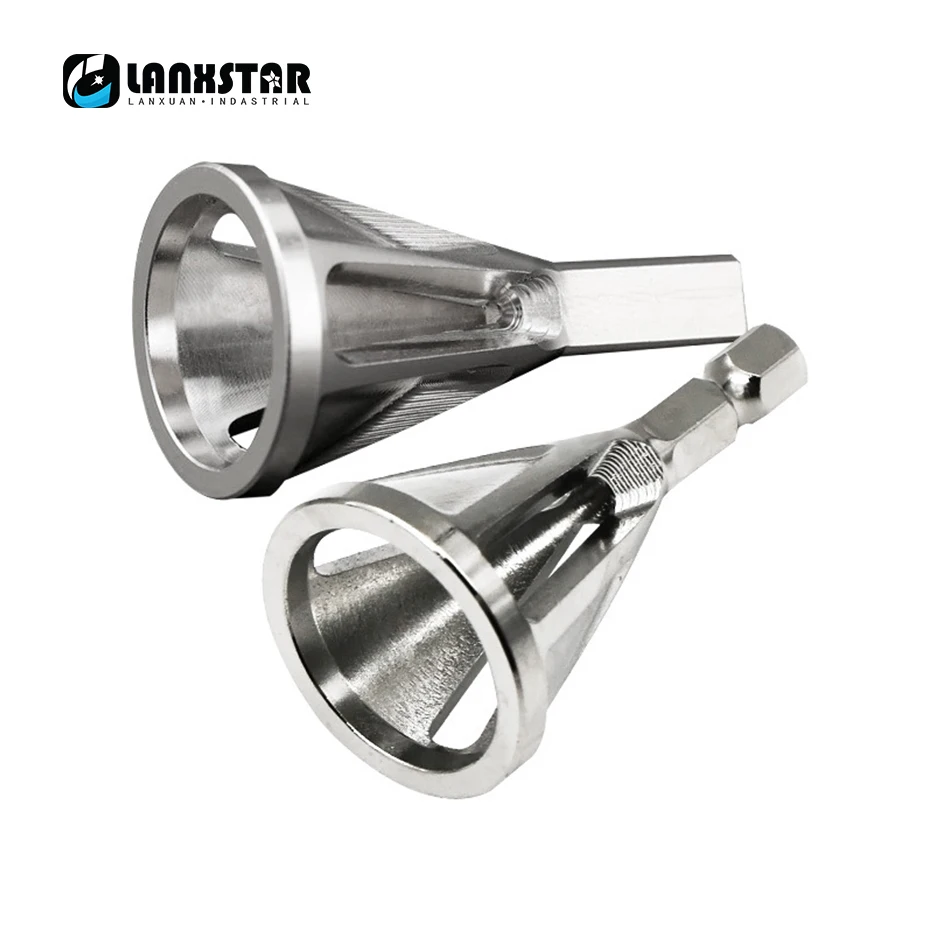 Lanxstar Deburring Outer Chamfer Grinding Angle Trimming For Collet Electric Drill Tool New Chamfering | Инструменты