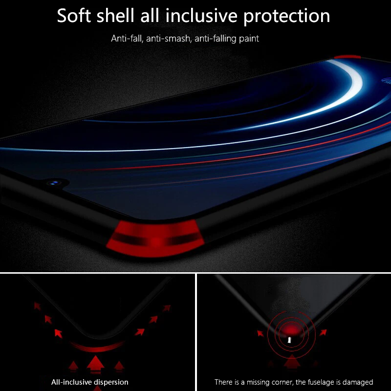 Чехол для телефона Samsung Galaxy A30 мягкий силиконовый тонкий матовый чехол-бампер A50
