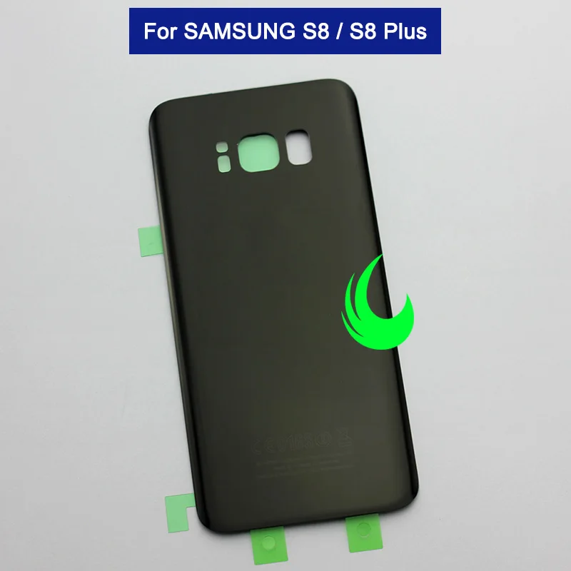 Оригинальный сзади Стекло для Samsung Galaxy S8 g950 G950F + плюс G955 G955F S8plus Батарея Крышка
