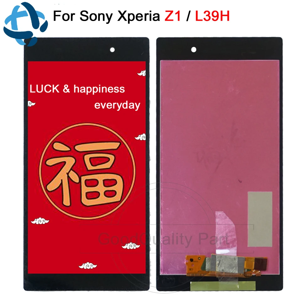 L39H lcd для 5 0 &quotSony Xperia Z1 ЖК дисплей сенсорный экран дигитайзер полная сборка Замена