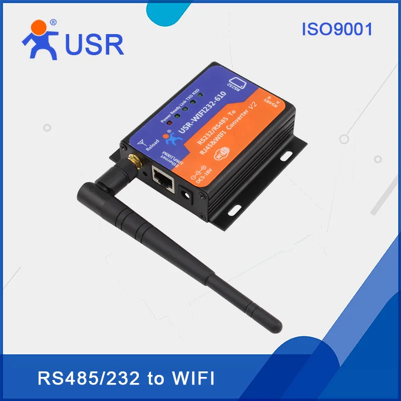 USR-WI-FI 232-610-v2 встроенный WI-FI Модули RS232 RS485 к и RJ45 Конвертеры с ce fcc rohs | Безопасность