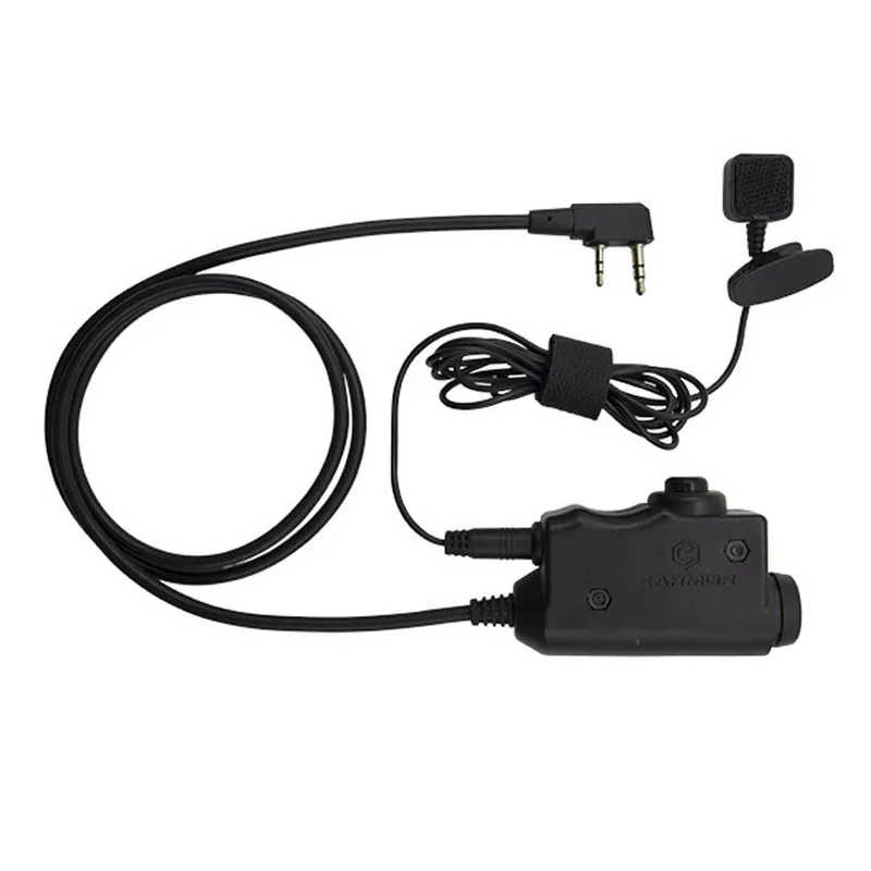 Тактические аксессуары EARMOR для наушников военный адаптер PTT Airsoft Kenwood MSA Sordin/3M Peltor