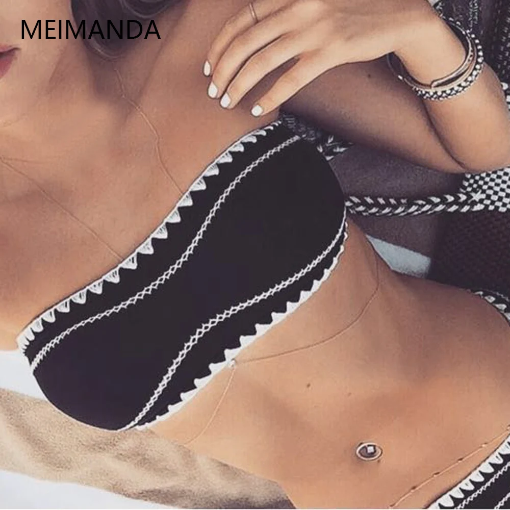 Meimanda 2018 новый купальный костюм женский сексуальный комплект бикини с крючком