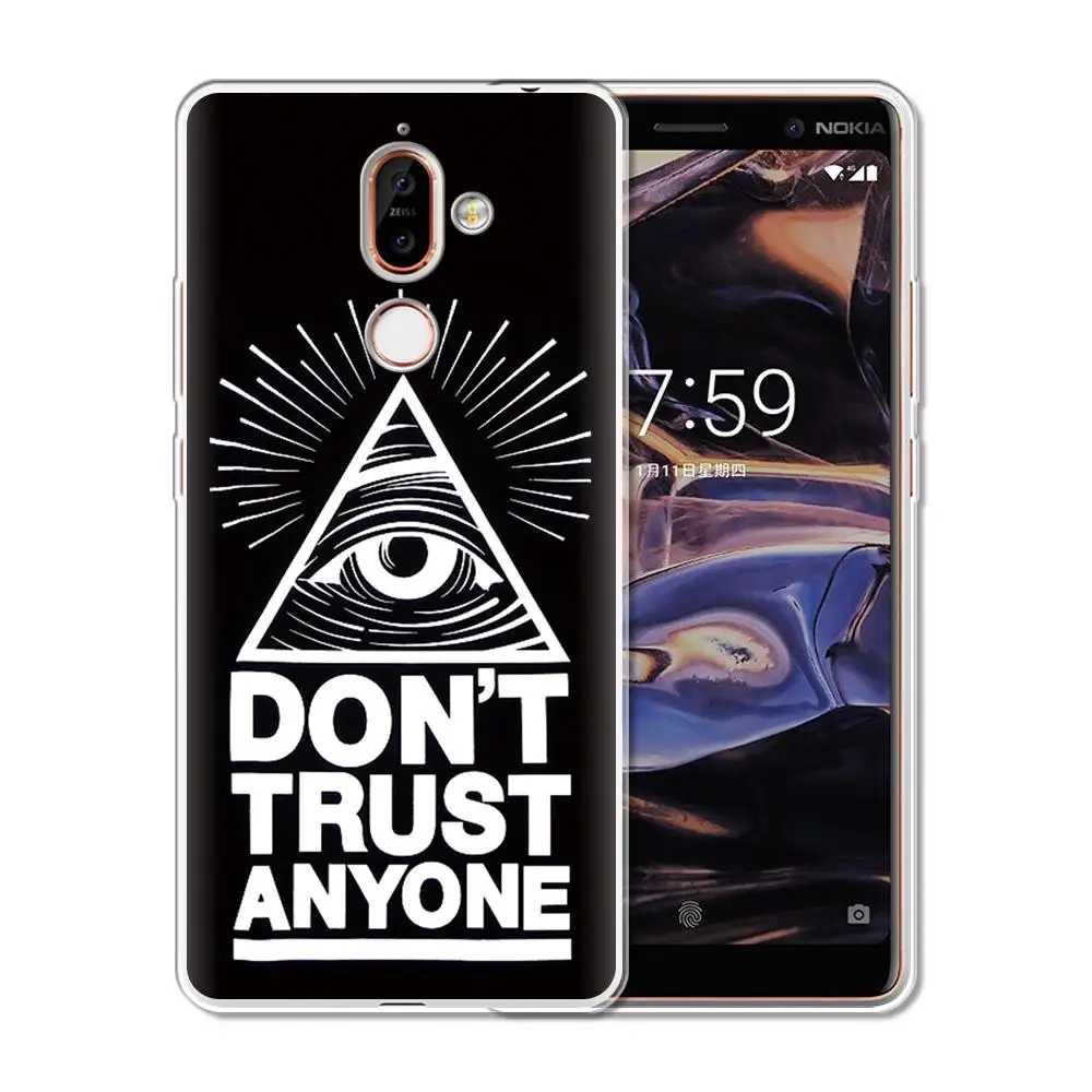 XNH12 Стильная футболка с изображением персонажей видеоигр чехол для Nokia для девочек 2, 3, 4, 5, 6, 7, Мягкая силиконовая задняя крышка для Nokia 2,1 2,2 3,1 3,2 4,2 5,1 6,1 7,1 плюс Чехол - Цвет: XNH12