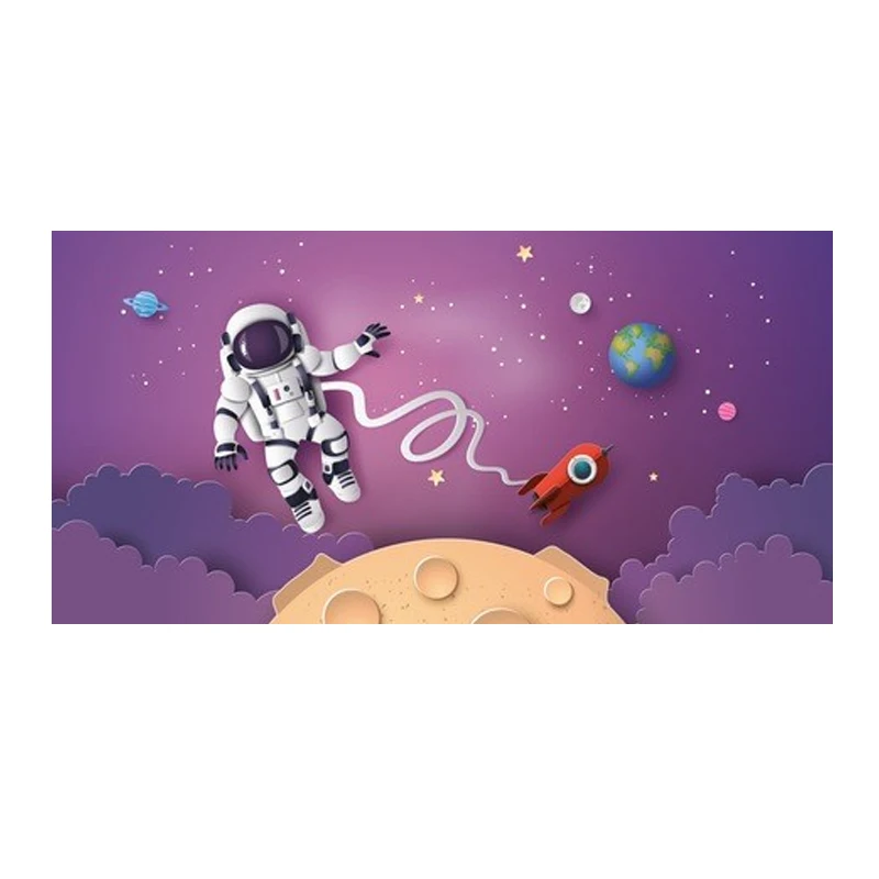 

Новый милый мультяшный астронавт Стратосфера детский плавательный зал Спорт серфинг Полотенца Ванная комната для мальчика ракета солнечн...