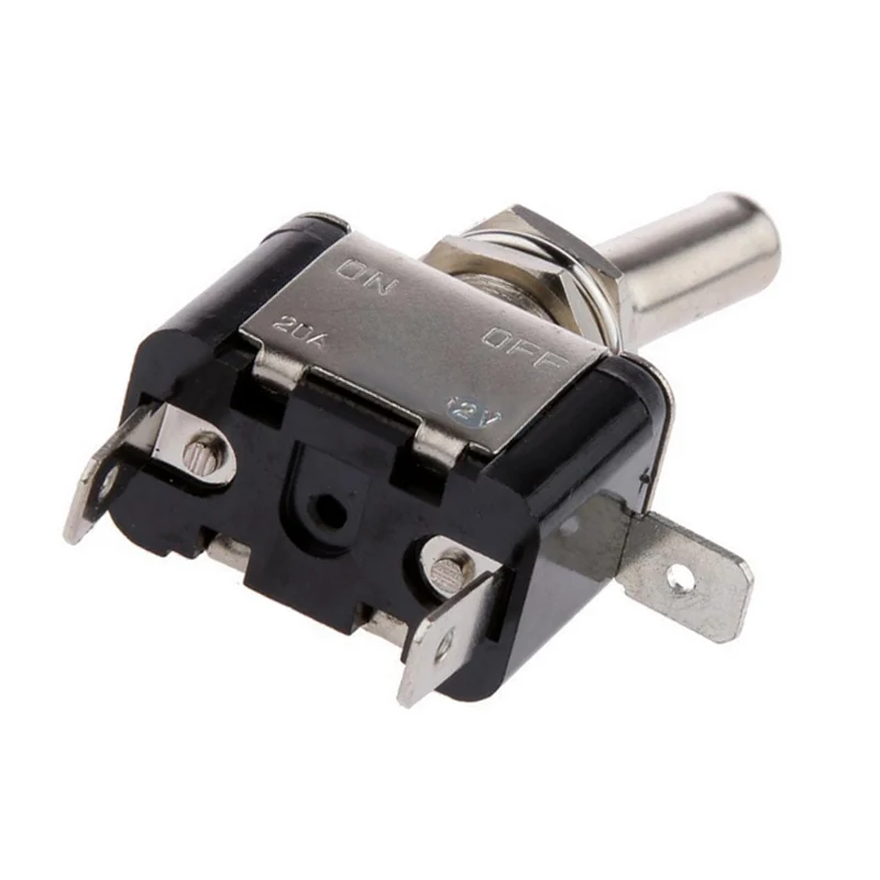 Автомобисветильник светодиодный ПЕРЕКЛЮЧАТЕЛЬ SPST тумблер с защитной крышкой 12 В