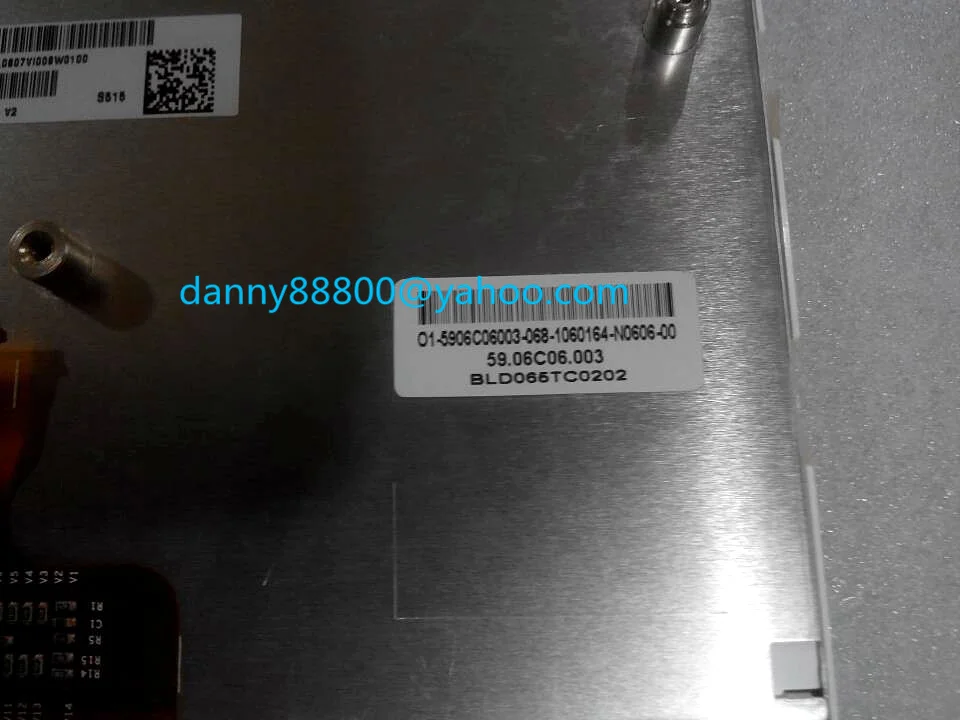 Новый BLD065TC0202/C065QW04 V2/C065QVN01 AUO 6 5 дюймовый ЖК экран для автомобиля GPS навигация