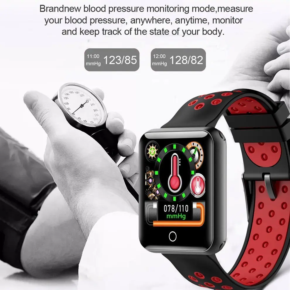 Смарт-часы Timethinker Q18 Bluetooth умные часы Android IOS наручные кровяное давление монитор