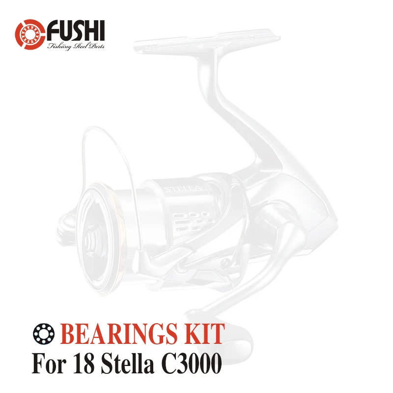 Рыболовная катушка из нержавеющей стали набор шарикоподшипников для Shimano 18 Stella