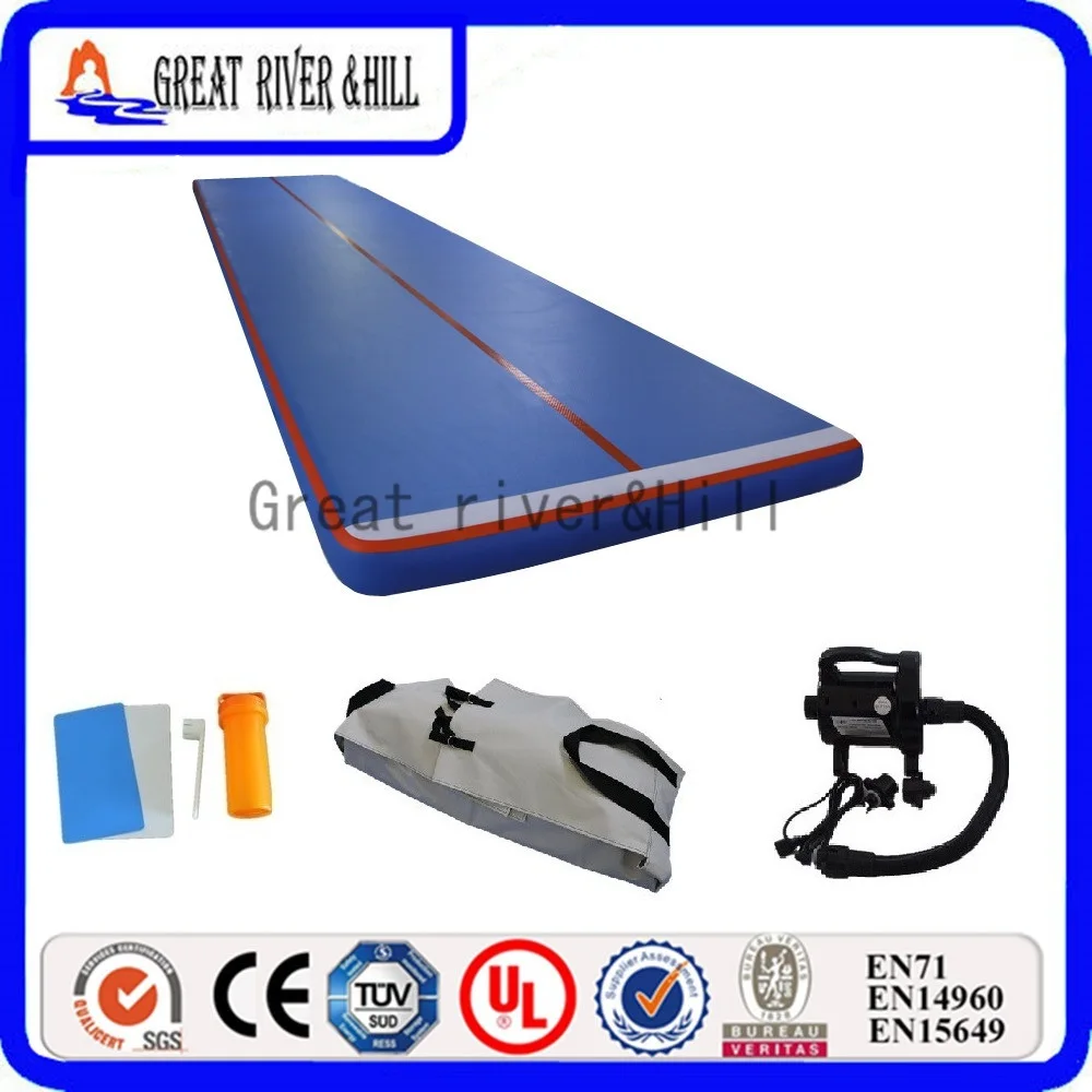 

Factory direct sale! Inflatable air mat for gymnastic air floor home training mat air track for exercise 15m x 2m for sale