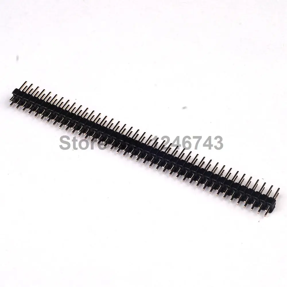 Двухрядный штыревой разъем 2 54 мм 2*40 штырьков 40 пин 20 шт.|stripping plier|strip mirrorheader socket |