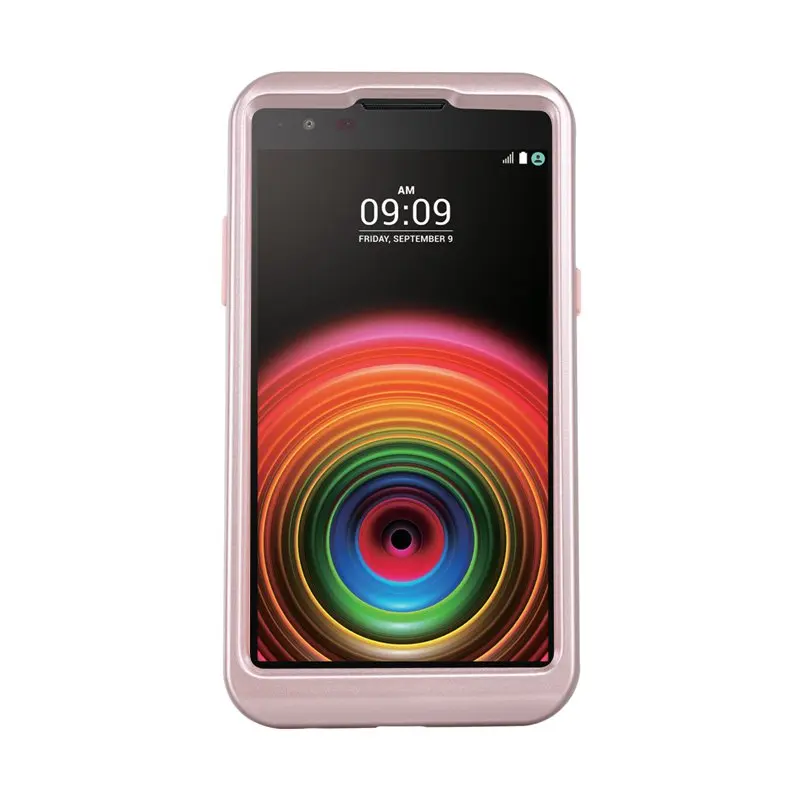 Противоударный жесткий гибридный защитный чехол для LG X power