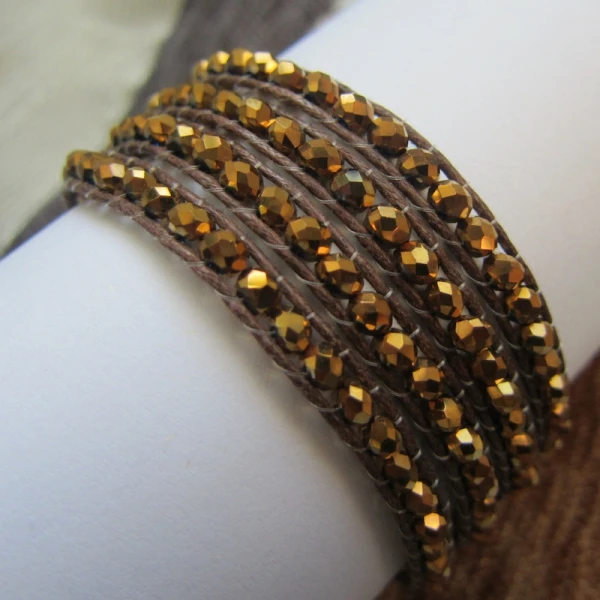 Горячая Распродажа 2017 браслеты из необработанных нитей Женская Роза женский