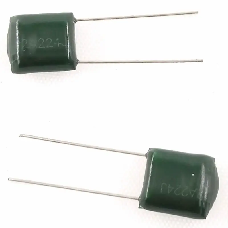 10pcs Polyester film capacitor 100V 56nF 150nF 220nF 470nF 2A563J 2A154J 2A474J | Электронные компоненты и