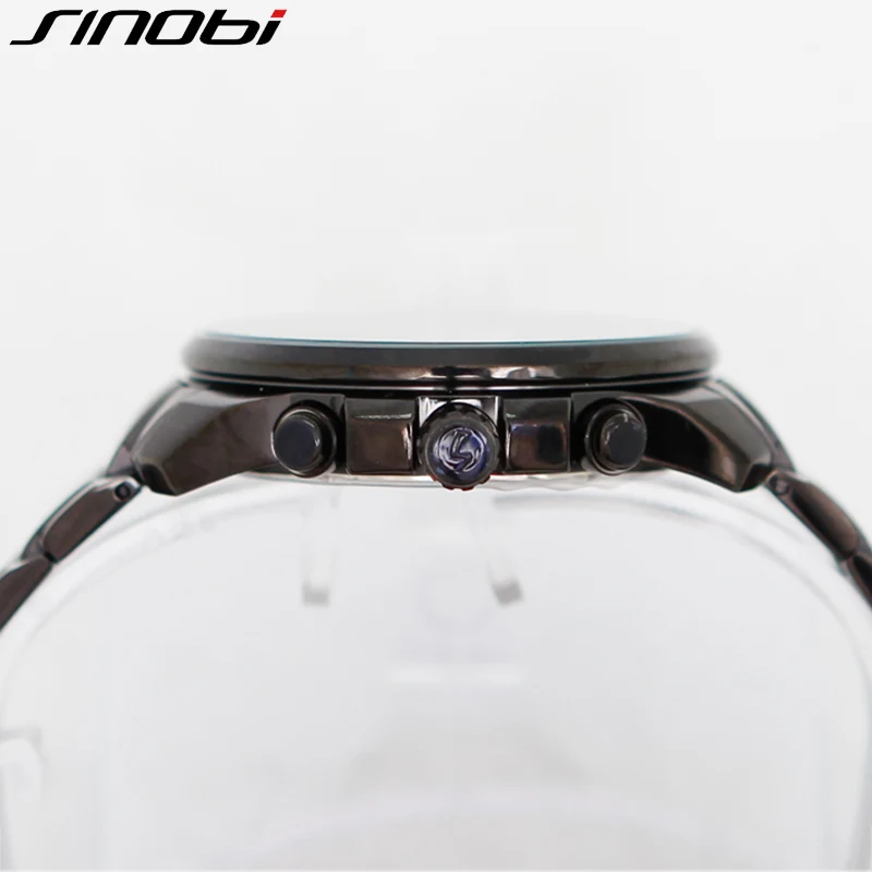 SINOBI Секунд Дисплей Многофункциональный Мужчины Смотреть Полный Календарь