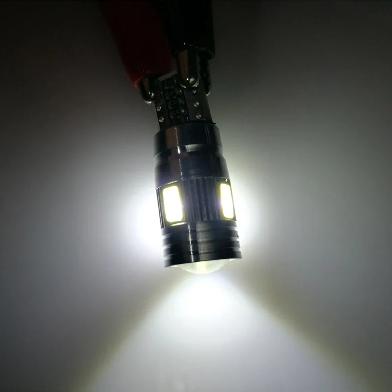 2 шт. светодиодные лампы T10 W5W 5630 SMD|Сигнальная лампа| |
