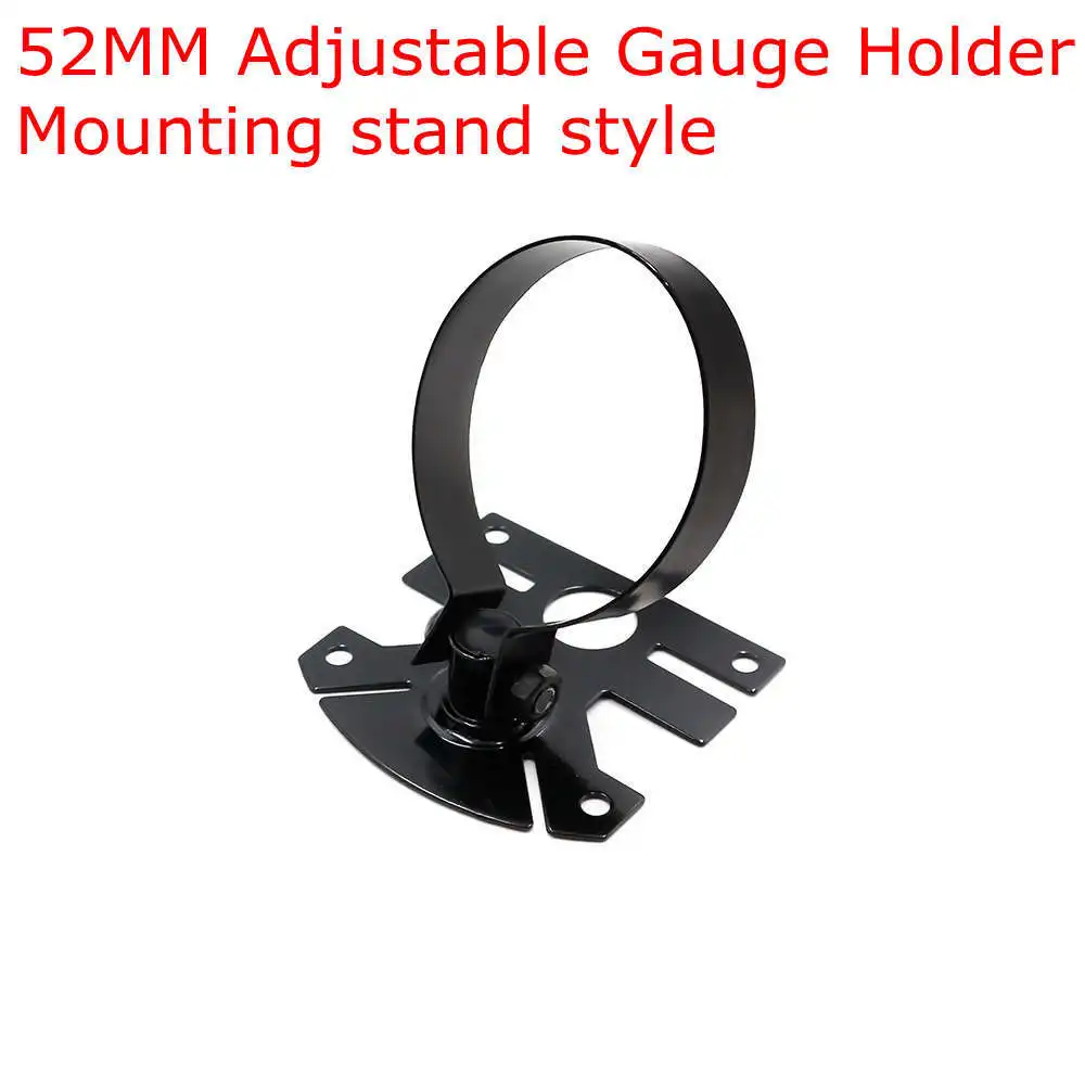 Gauge Mount Holder CNSPEED 52 мм автоматический манометр Вакуумный датчик температуры воды Датчик температуры масла Датчик давления масла Датчик вольт метр тахометр об/мин - Цвет: Gauge Mount Holder