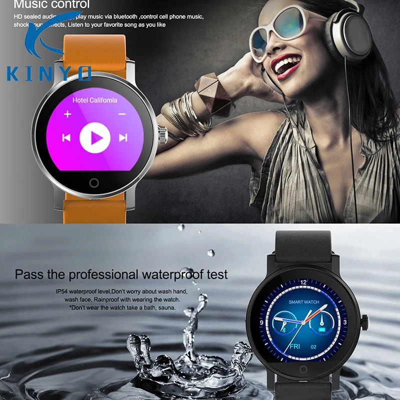 Новинка 2018 умные часы с Bluetooth водонепроницаемые наручные для телефона