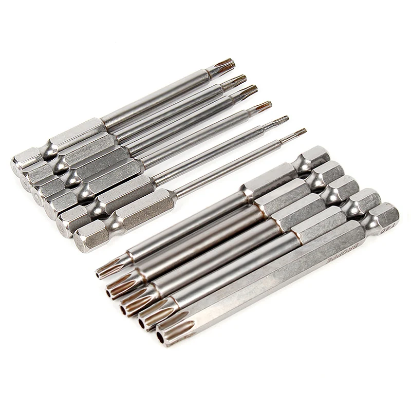 11 шт. 75 мм ручной инструмент Отвертка Набор отверток Магнитный S2 сталь