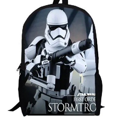 Рюкзак из фильма Звездные войны 15 дюймов двухслойный на заказ пробужденная