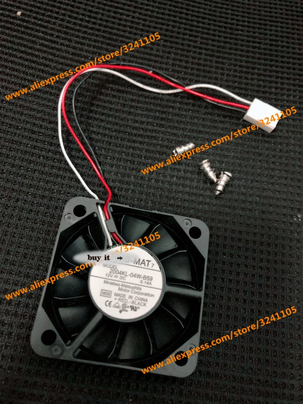 Бесплатная доставка 2 шт./Лот NMB MAT NEW 2004KL 04W B59 0.14A 12V DC охлаждающий