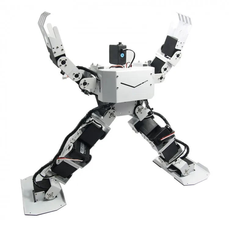 Полный комплект 17DOF Biped Robotics гуманоидная рама робота с 17 сервоприводами +