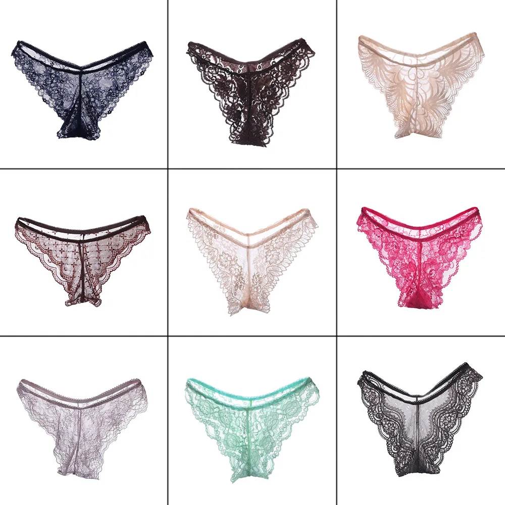 Трусики стринги женские кружевные дышащие 1 шт.|lingerie thong|fashion knickerswomen sexy panties |